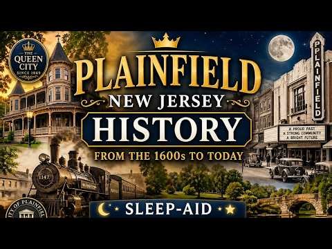 Plainfield, New Jersey History for Sleep (Sleep-Aid) | Calm Stories from the 1600s to Today