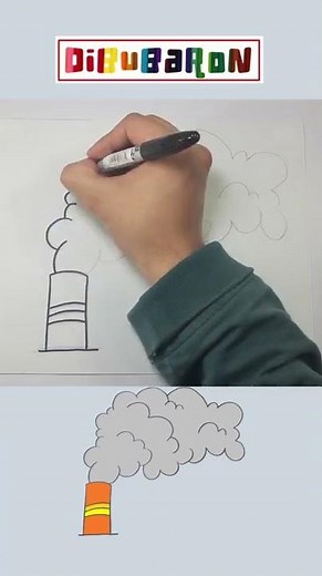 How to draw smoke step by step | Easy drawing | Quick draw