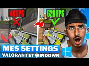 MY SETTINGS ON WINDOWS AND VALORANT