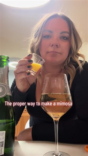 The Perfect Way to Make a Mimosa for Valentine's Day