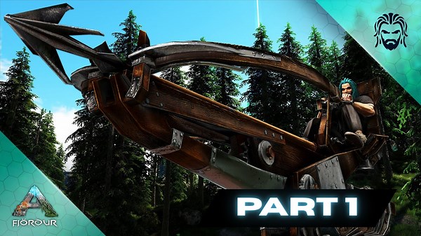 Building Up My Castle Defences! - ARK Fjordur [E12] Part 1