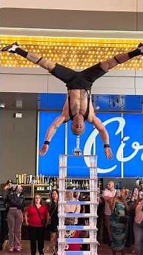 Very Impressive! #fremontstreetlasvegas #streetperformer
