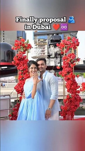dream propose in Dubai ❤️♾️#suyashvlogs #suyash #shorts