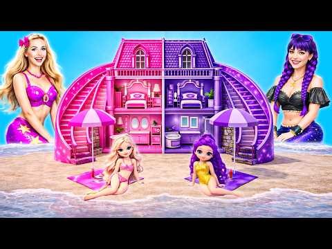 Doll Room Makeover | Barbie VS Rumi en vacances par PiPi Pop FR