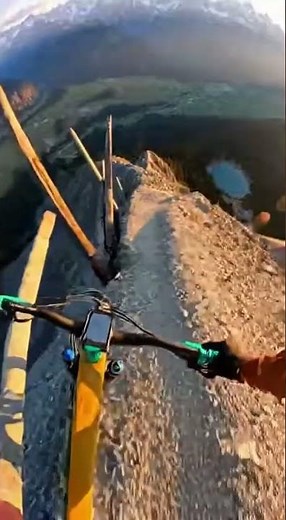 Riding the Cliffside Edge 17 🚵‍♂️🌄#dirtbike #pov #NatureRush #extremesports