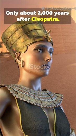 Cleopatra Was Closer to Apollo 11! #facts #history #wierdhistory #cleopatra #ancientegypt
