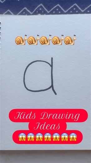 Kids Creative Drawing Ideas 😬 #kids #kidsvideo #kidsshorts #kidsdrawing #ytshorts # #abcd