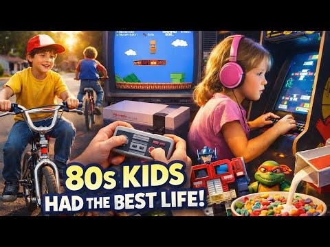 What It Was Really Like Being a Kid in the 1980s