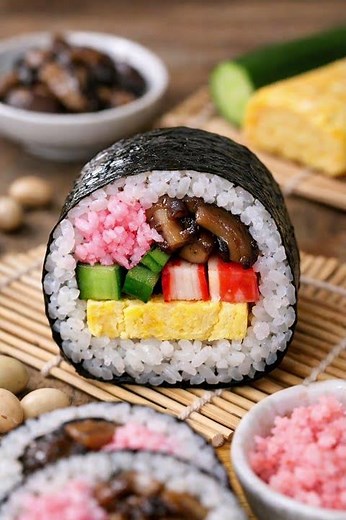 初心者でも簡単！基本の太巻き寿司