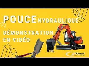 video pouce hydraulique mini pelle kubota