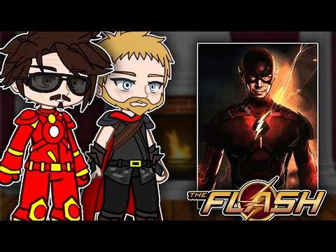 Avengers React To Flash | Barry Allen | Full Video | Gacha React