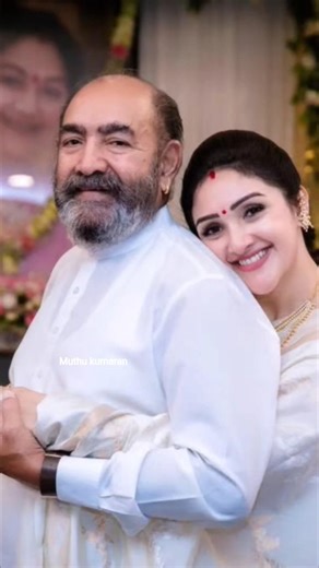 Actor vijay kumar & his daughter sridevi at Manjula's memorial day#vijaykumar#sridevi#shorts