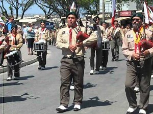 MVI_2446.AVI - 2012 Annual Scouts Parade - 1st Cospicua Scout Group
