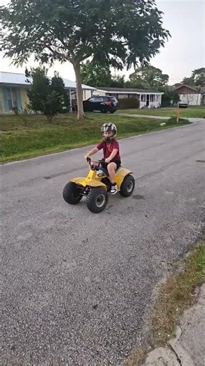 Be on a full wheeler, pop in a wheelie