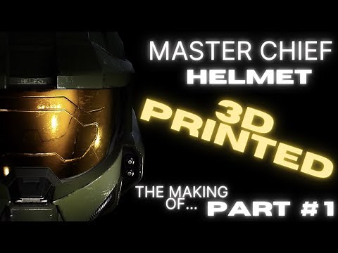 I Built Master Chief Armor Using 3D Printing PART 1