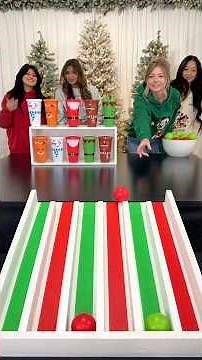 First to Match the Christmas Cups Wins!