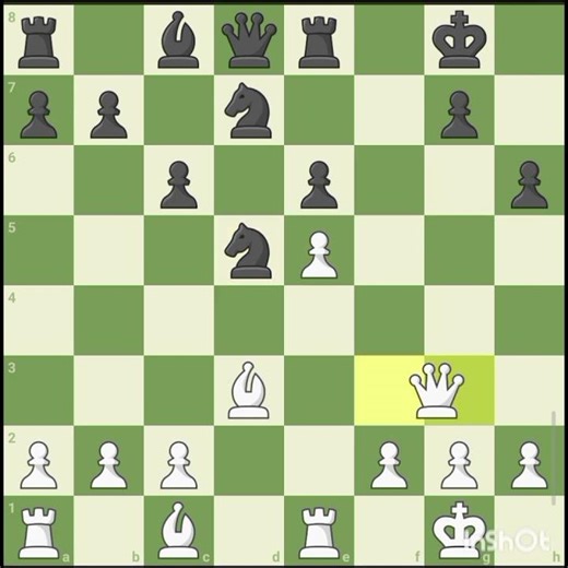 Alien Gambit part 2 (The total moves of Alien Gambit is 20 moves) checkmate for white