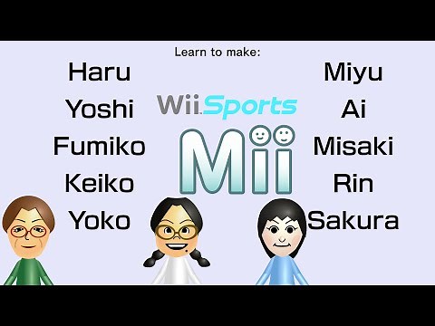 Remake Wii Sports Resort Miis #2
