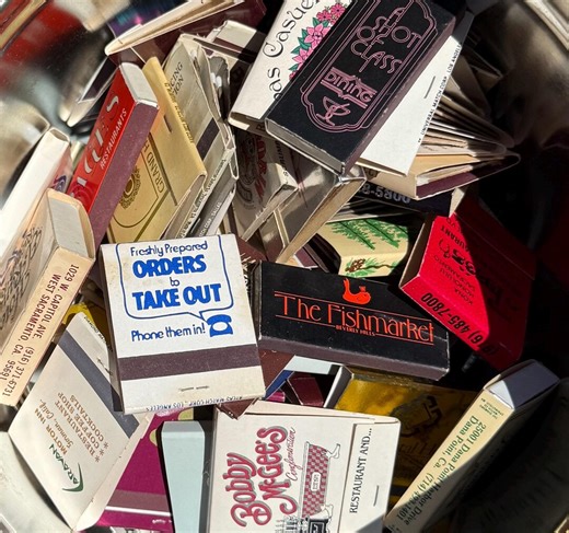 VINTAGE Unique Matchbooks From the 70s-80s, Lot of 10, 20, or 30 - Etsy