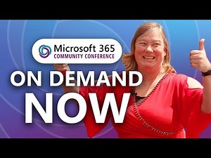 2024 Microsoft 365 Community Conference keynotes & sessions on demand NOW!