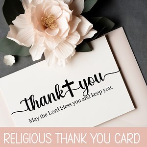 Christian Thank You Cards: Religious Scripture Sympathy Notes (digital Download), Printable Bible Verse Notecards - Etsy
