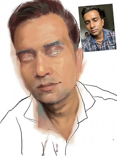 Procreate || Apple iPad | Digital Portrait Art