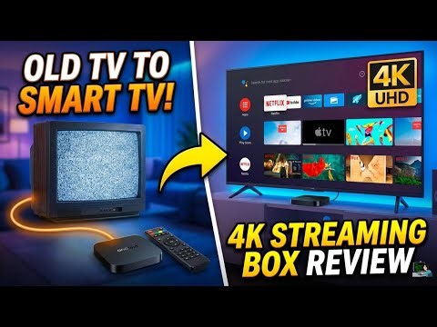Android TV Streaming Box Review | Turn Any TV Into a 4K Smart TV