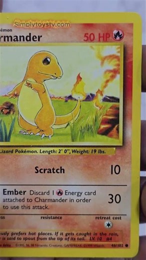 Pokemon TCG Charmander 46/102