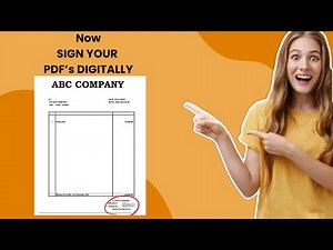 How to sign a PDF file with DSC Free