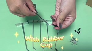 30pcs Wall Mounted Hook Heavy Duty Metal Single Hooks Home Storage Organizer Hanger Stainless Steel Hook Garage Hooks Tool for Garage Shop Retail Office Kitchen Store Display (6in/15cm)