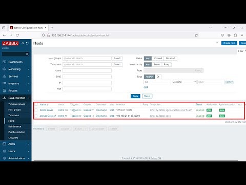 How to Add Host In Zabbix