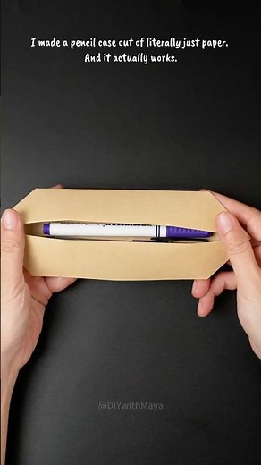 One Sheet, No Glue, Full Pencil Case