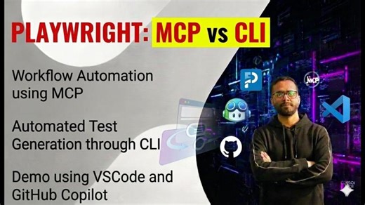 Playwright MCP vs CLI in VS Code + GitHub Copilot | Atul Sharma