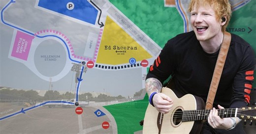 Ed Sheeran in Ta' Qali: A step by step traffic guide