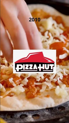 PIZZA HUT LOGO EVOLUTION