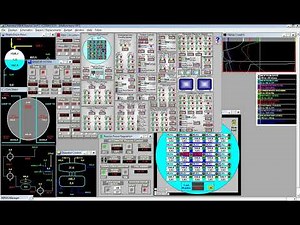 Symulacja katastrofy w elektrowni atomowej w Czarnobylu (Simgenics RBMK-1000)