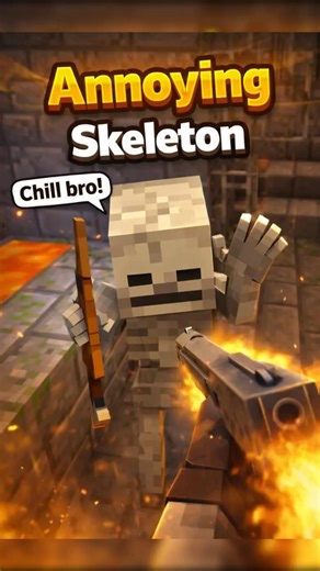 Annoying Skeleton Won’t Leave Me Alone 💀😤