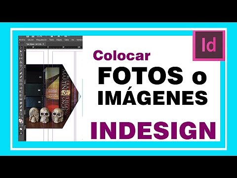 How to insert photos or images into your InDesign document or file.