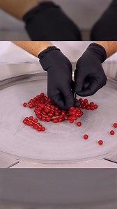 2.5M views · 6.4K reactions | Red Currant Ice Cream Rolls Are Insane To Watch | ASMR #icecreamrolls #icecream #asmr #satisfying #redcurrant #foodtrends | Ice Cream Rolls | Facebook