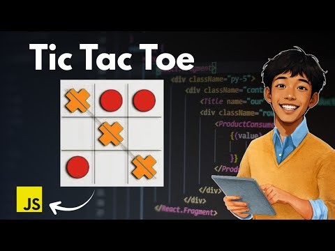 Build a Tic Tac Toe Game Using HTML, CSS & JavaScript | Step-by-Step Tutorial for Beginners