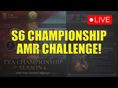 Tya Championship Season 6: AMR Challenge | Host Perspective [Watcher Of Realms]