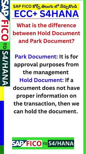 SAP FICO TRAINING IN TELUGU // SAP FICO S4HANA Training in Telugu / SAP FICO Course in Telugu