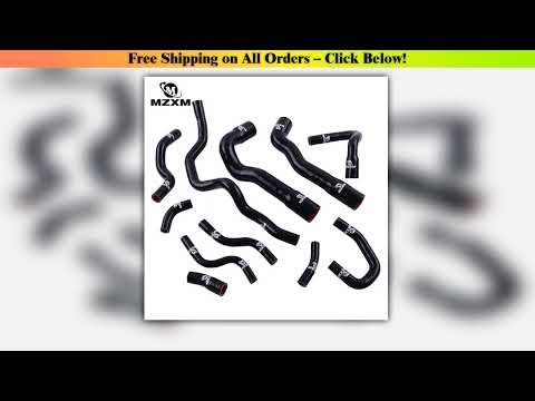 For BMW E36 M3 323i 325i 325iX 328i 1992-1999 Silicone Radiator Heater Hose Kit Wholesale Best