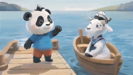 🐼ABC自然拼读外教启蒙|🐐 G-g-goat