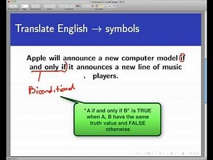 Truth tables, part 5 (Screencast 2.1.6)