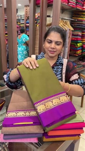 Narayanapet Cotton Saree\n\nA timeless saree with a clean, plain body highlig | templedesigner.com