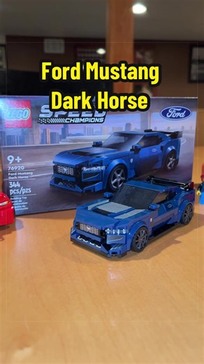 Let’s build the 🔥 Lego Speed Champions Ford Mustang Dark Horse! From sleek headlights to that aggressive stance, this mini muscle car packs serious power in every brick. Quick, clean, and satisfying build — the details go crazy. Mustang fans, this one’s a must-have. 🐎💨 #LEGO #SpeedChampions #Mustang #fyp