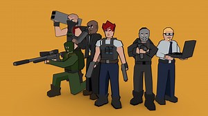 The SQUAD - 3D model by Gamefruit (@step)