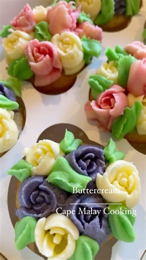Butter Cream Frosting Here’s my easy recipe for basic buttercream icing. This smooth and fluffy buttercream is very versatile and can be used as a filling as well as to decorate cakes or cupcakes. Add food colouring of your choice to match your theme. Follow @capemalaycooking for more recipes, tips and advice. From My Kitchen To Yours - keeping our heritage alive since 2011! Ingredients 250g unsalted butter 500g icing sugar Pinch salt 1 tbsp milk, if required Method: Add room temperature butter