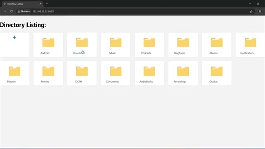 Meta Quest 工具《简单文件服务器》Simple File Server